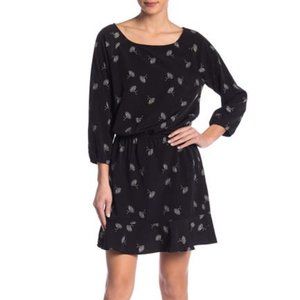 Joie Women's 3/4 Sleeve Printed Dress